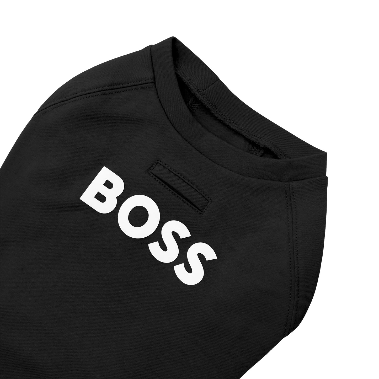 Cat and Dog Essentials Cotton Sweater in Jet Black