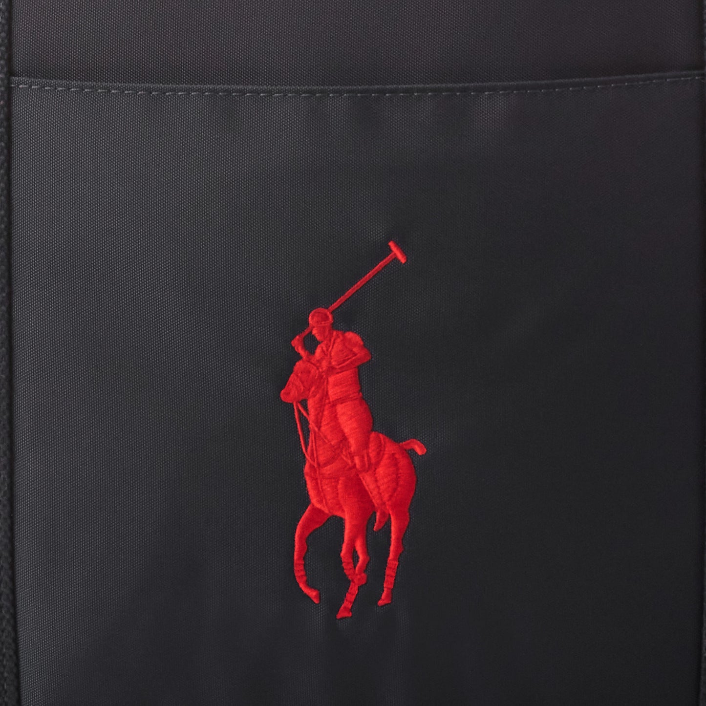 POLO Ralph Lauren Cat and Dogs Woven Tote in Black - Size Large