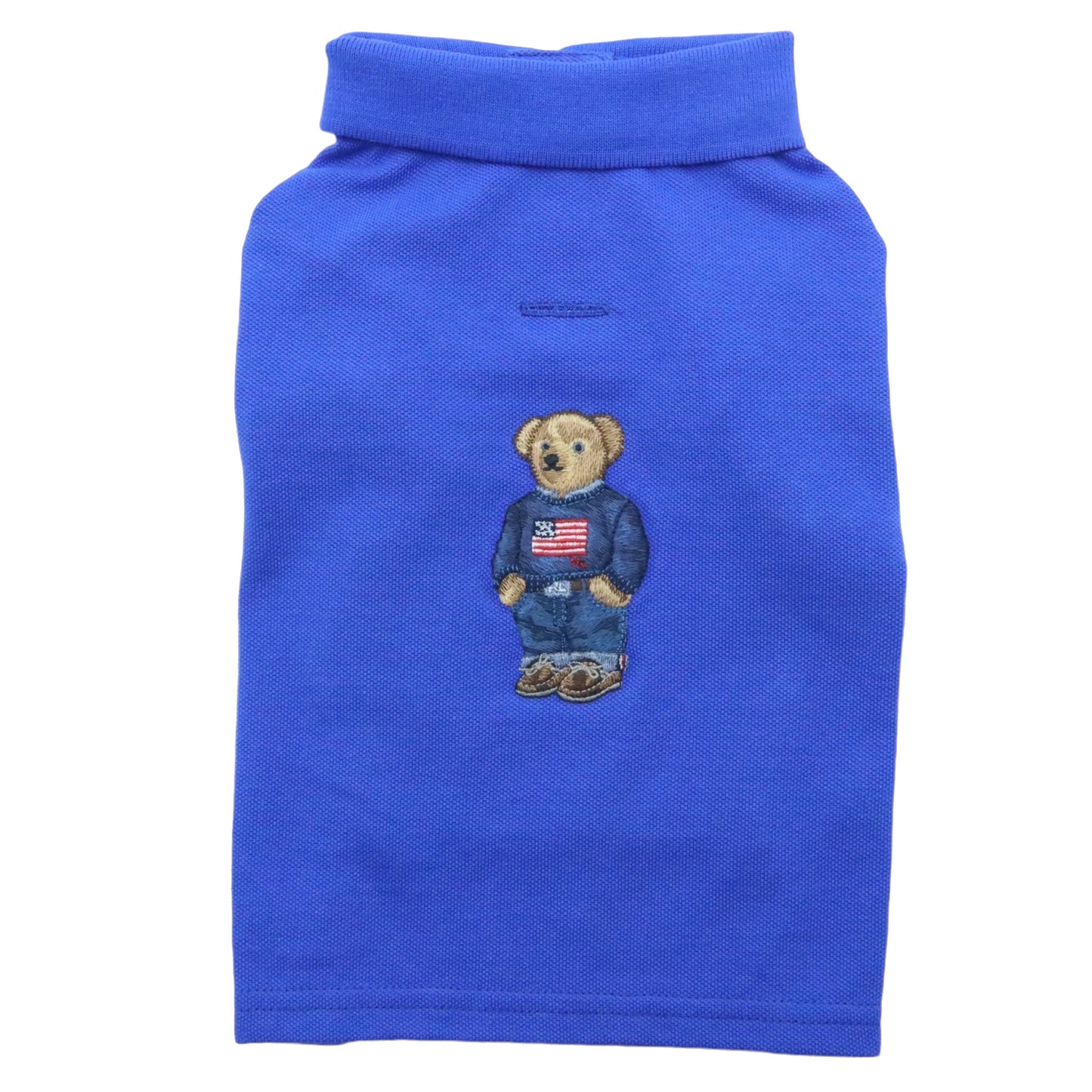 Cat and Dog Polo Bear Shirt in Bright Royal