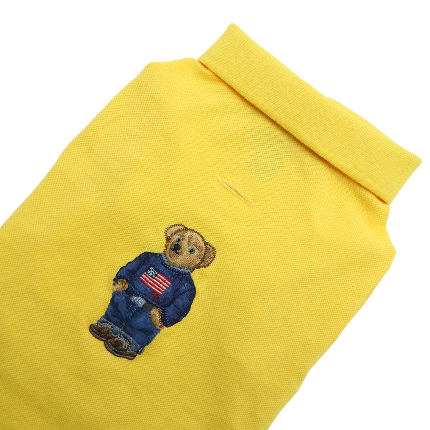 Cat and Dog Polo Bear Shirt in Yellowfin