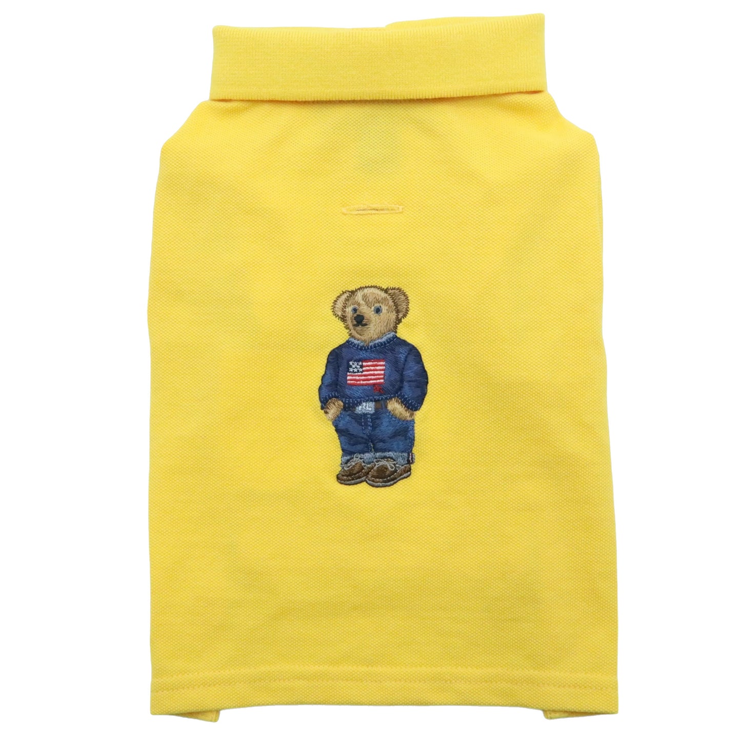Cat and Dog Polo Bear Shirt in Yellowfin
