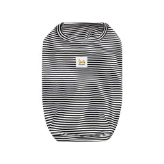 Cat and Dog Stripe T-Shirt in Tap Shoe Black