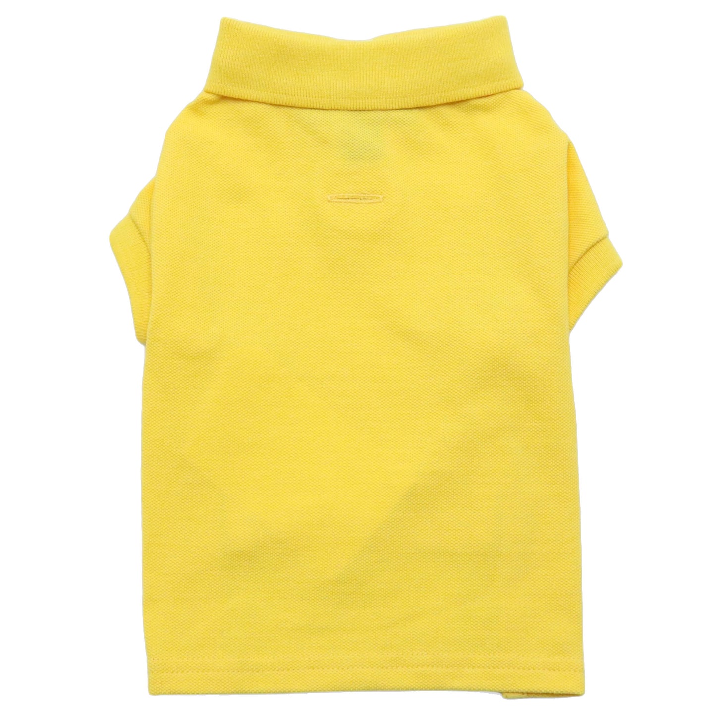 Cotton Mesh Cat and Dog Polo Shirt in Yellowfin Size XXXL