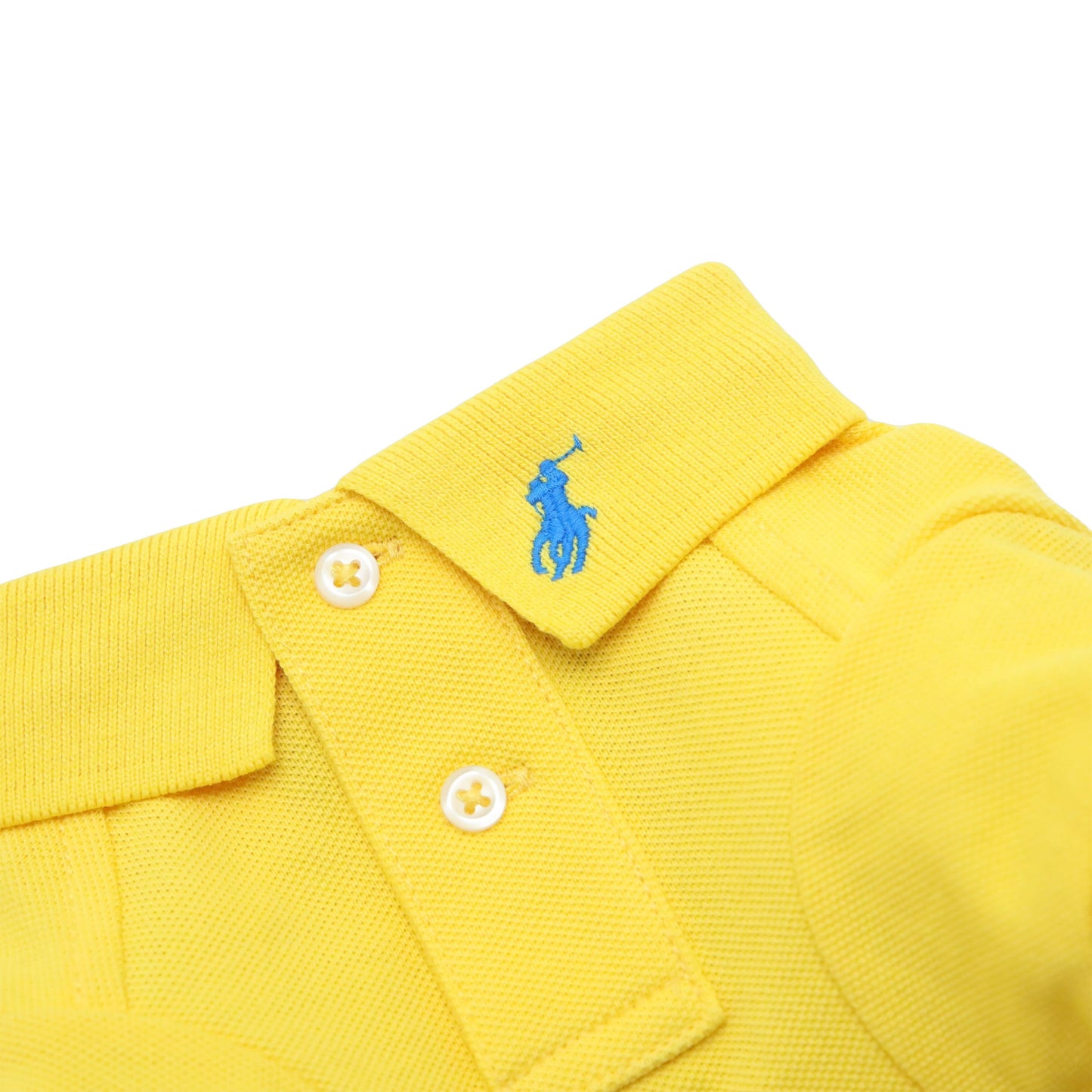 Cotton Mesh Cat and Dog Polo Shirt in Yellowfin Size XXXL