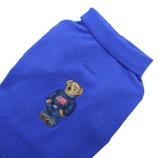 Cat and Dog Dogs Polo Bear Shirt - Bright Royal