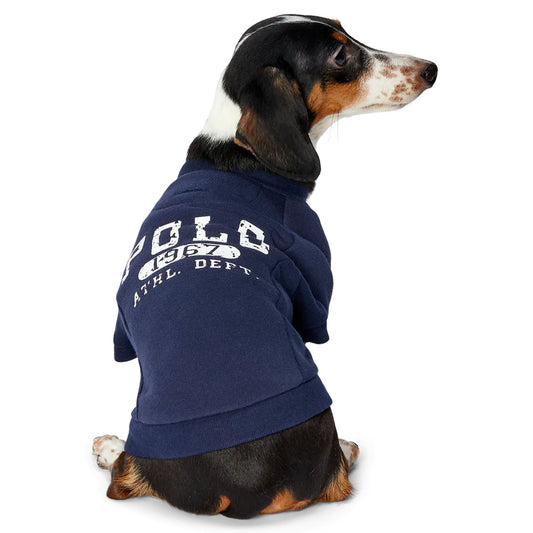 Cat and Dog Sweatshirt in Cruise Navy Blue