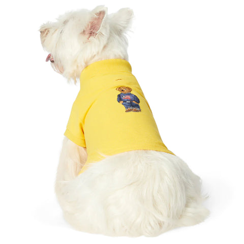 Cat and Dog Polo Bear Shirt in Yellowfin