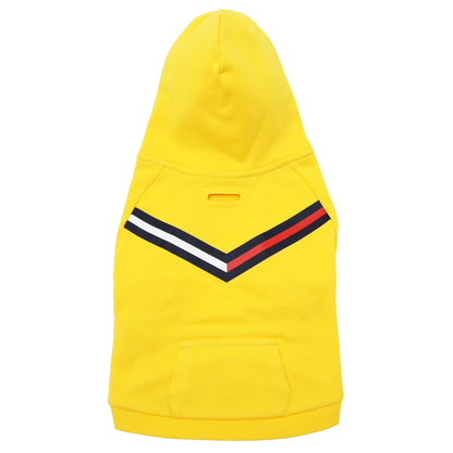 Cat and Dog Core Hoodie - Yellow