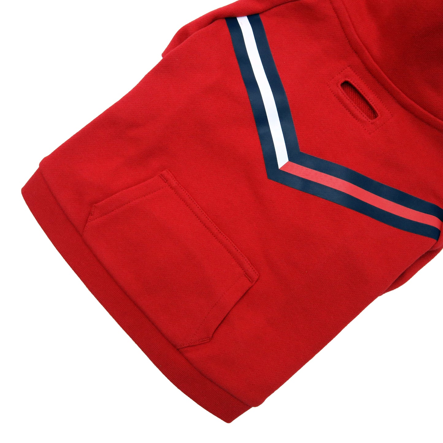 Cat and Dog Core Hoodie - Red